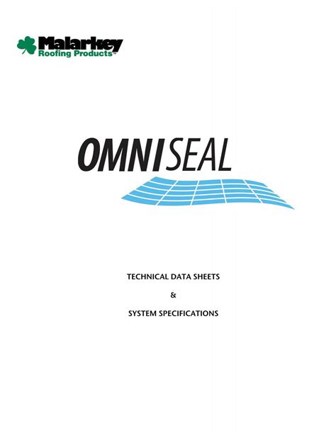 Technical Data Sheets Sys