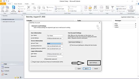 How To Setup Outlook Webmail Outlook Configuration Step By Step