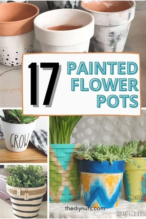 How To Paint Outdoor Clay Pots Outdoor Lighting Ideas