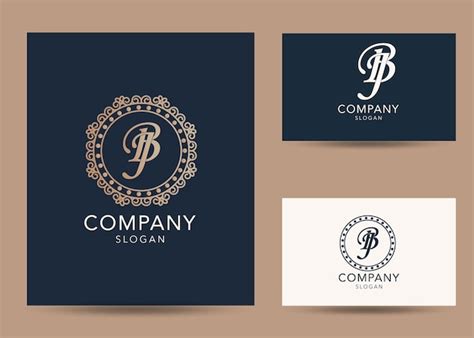 Premium Vector Modern Monogram Initial Letter Bj Logo Design Template