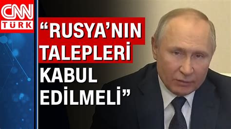 Rusya Devlet Başkanı Vladimir Putin Almanya Başbakanı Olaf Scholz ile