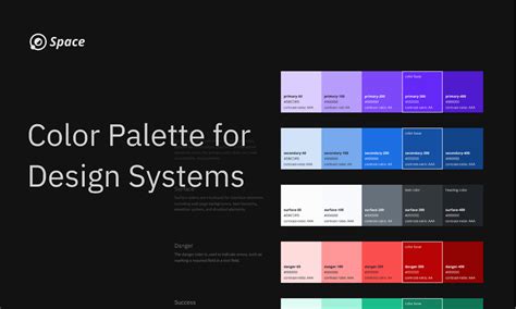 Color Palette For Design Systems Figma