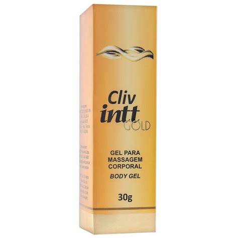 Cliv Gold Gel Super Anestésico Anal 30 G Intt Sex Shop Uberlândia Erótica