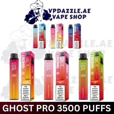 GHOST PRO 3500 PUFFS By Vapes Bars In UAE Dubai