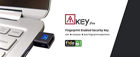 Authentrend Atkey Pro Bundle Usb Fingerprint Reader Security Key For