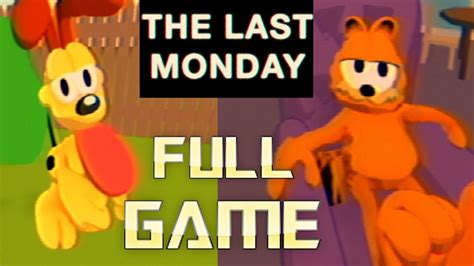 GARFIELD HORROR GAME The Last Monday Full Game Walkthrough No