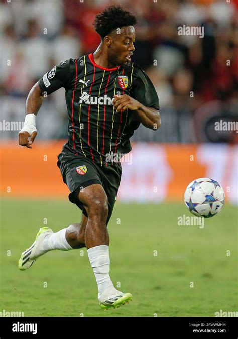 Sevilla Spain 20th Sep 2023 Elye Wahi Of RC Lens During The UEFA