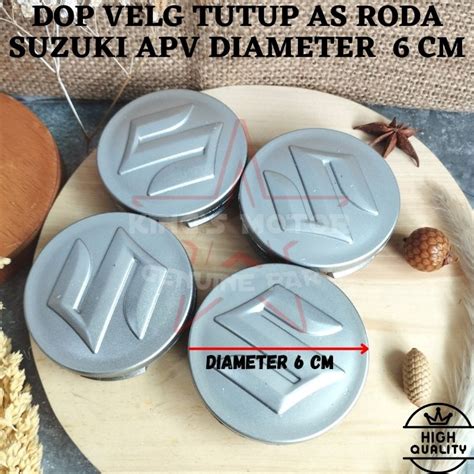 Jual Dop Roda Atau Tutup Velg As Roda Suzuki APV Diameter 6 Cm Shopee