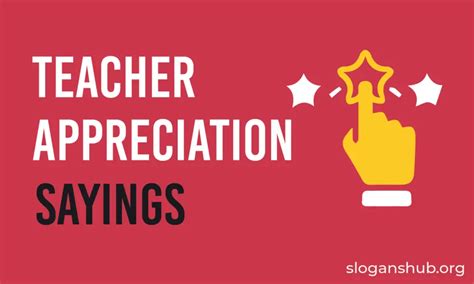 100 Best Teacher Appreciation Sayings Youll Love