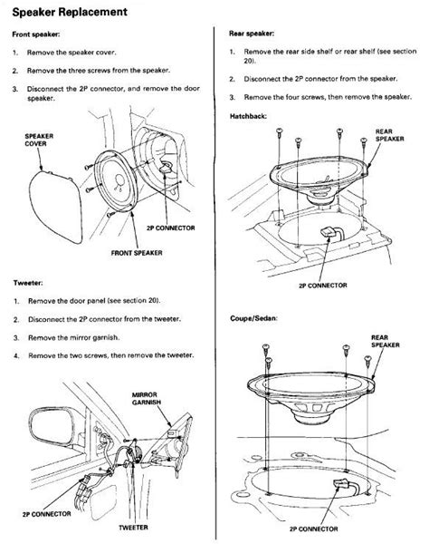 1991 Honda Accord Radio Wiring Diagram Images