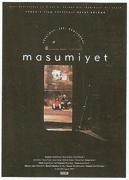 Masumiyet Y N Zeki Demirkubuz Film Posteri Film Afi Leri Film