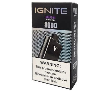 Vape Elite Pod Descartável Ignite V80 8000puff