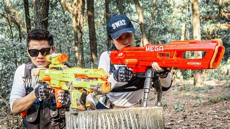 Ltt Game Nerf War Couple Warriors Seal X Nerf Guns Fight Criminal