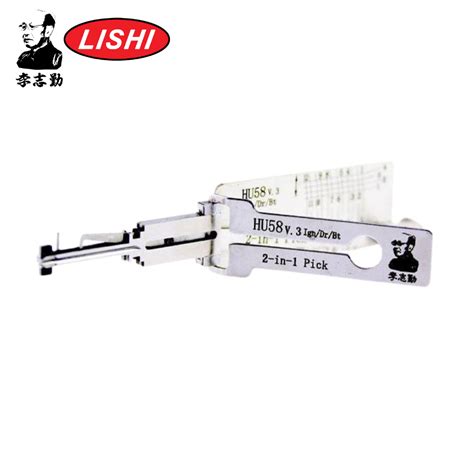 ORIGINAL LISHI HU58 BMW 2 In 1 Pick Decoder Twin Lifter AG