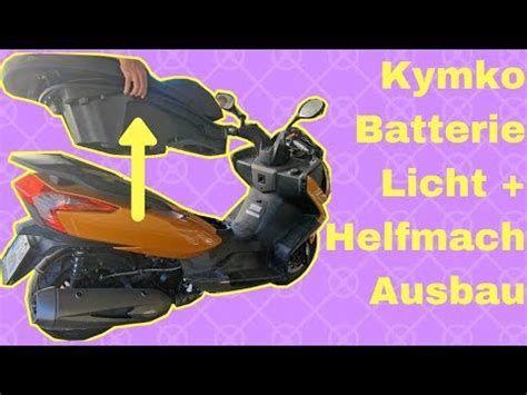 Come Si Sostituisce La Batteria Del Kymco Downtown I