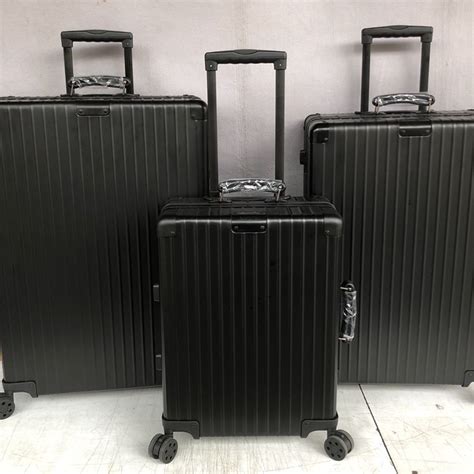 Aluminum Magnesium Alloy Trolley Case Classic Vintage Luggage Travel