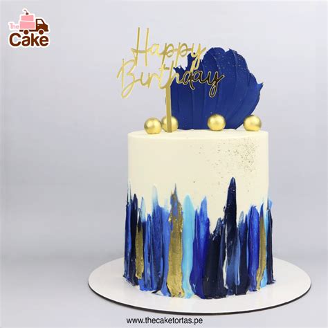 Torta Crema Buttercream Azul The Cake Tortas