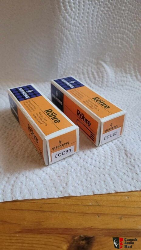 Siemens Ecc Ax Munich S Pristine Matched Pair Nos For Sale