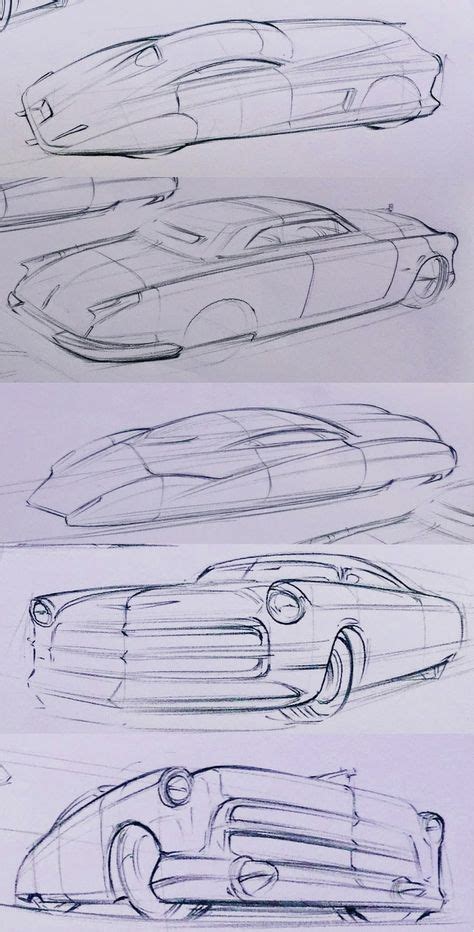 Early Hot Rod Sketches The H A M B Cool Car Drawings Automotive Illustration Hot Rods