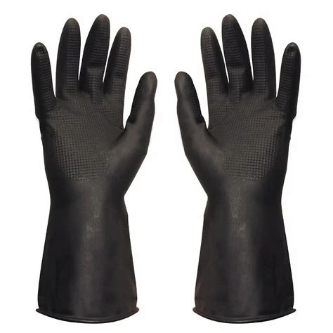 Guantes De Latex Negro Talla G Precio Barato 20 Pzas