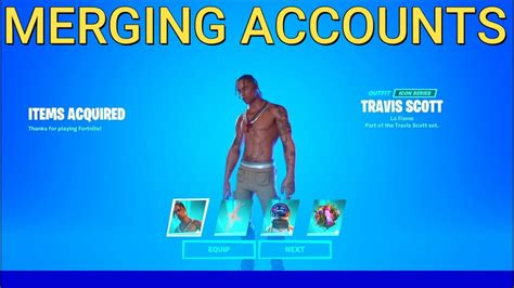 How To Merge Fortnite Accounts For Free In Chapter 2 Merging System