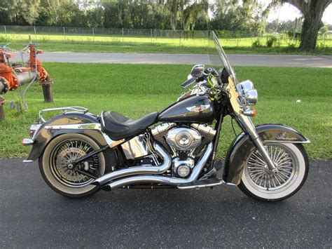 2008 Harley-Davidson® FLSTN Softail® Deluxe (Black), Wildwood, Florida ...