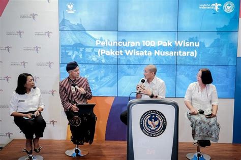 Kemenparekraf Luncurkan 100 Paket Wisata Nusantara Jelang Libur Nataru