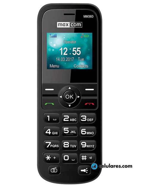 Maxcom Comfort MM36D Celulares Argentina