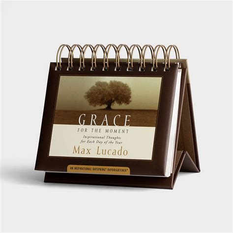 Max Lucado - Grace For The Moment - Perpetual Calendar