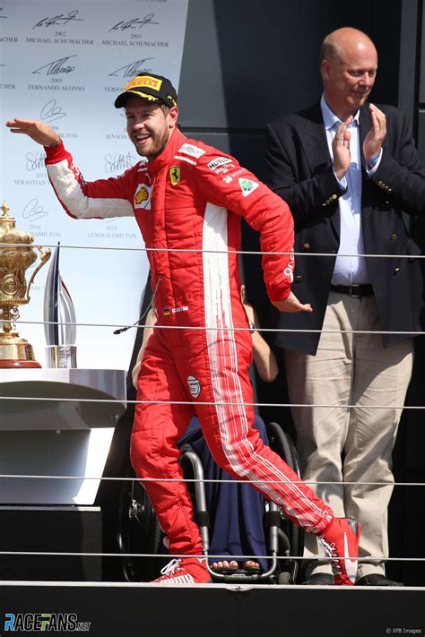 Sebastian Vettel Ferrari Silverstone 2018 · Racefans