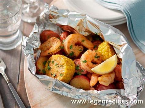 Low Country Shrimp Foil Packs Legendary Recipes