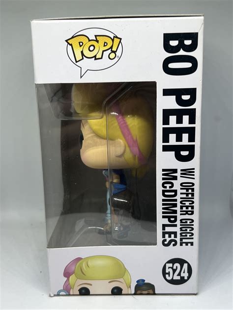 Funko Pop Toy Story 4 Bo Peep With Officer Giggle McDimples Vinyl