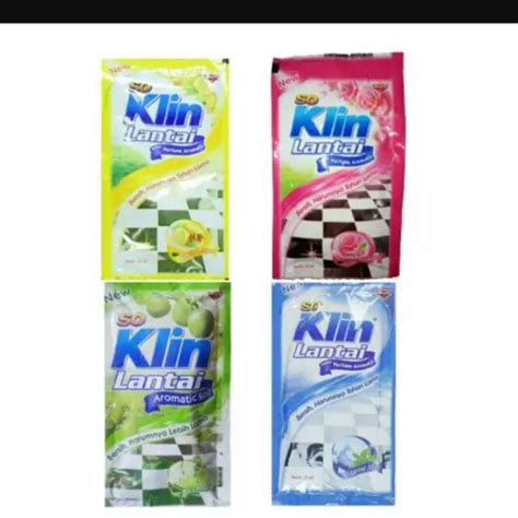 Jual So Klin Lantai Citrus Sachet 25 ML Shopee Indonesia