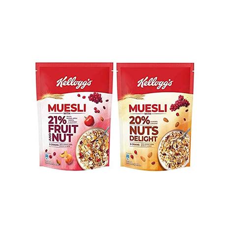 Buy Kellogg S Combo Kellogg S Muesli With Fruit And Nut Pouch