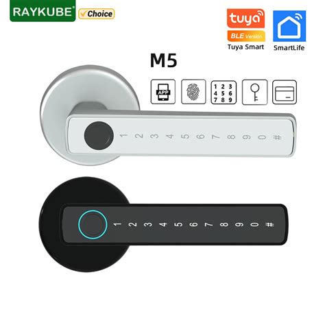 Raykube Fechadura De Porta De Impress O Digital Fechadura Eletr Nica