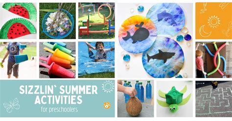 Sizzlin Summer Activities For Preschoolers That Are So Much Fun