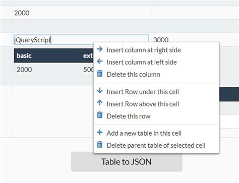 Json To Html Table Example | Brokeasshome.com