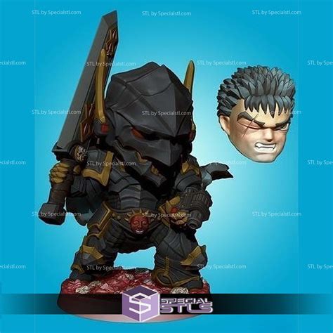 Berserk Chibi STL Files | SpecialSTL