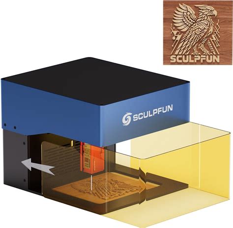 Amazon SCULPFUN ICube Pro Mini Laser Engraver 5W Laser Cutter