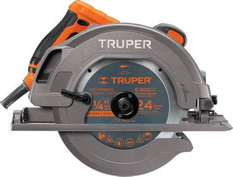 Truper SICI 7 1 4A3 Sierra Circular 7 1 4 1500 W Profesional Amazon