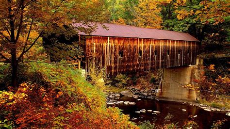 Vermont Autumn Scenes Desktop Wallpapers - Top Free Vermont Autumn ...