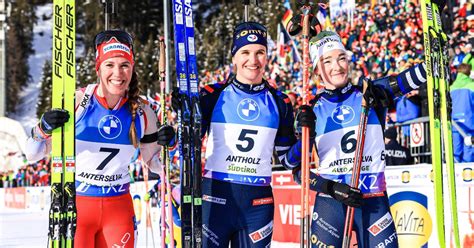 Biathlon Mass Start Dantholz Anterselva F Simon Simpose Devant