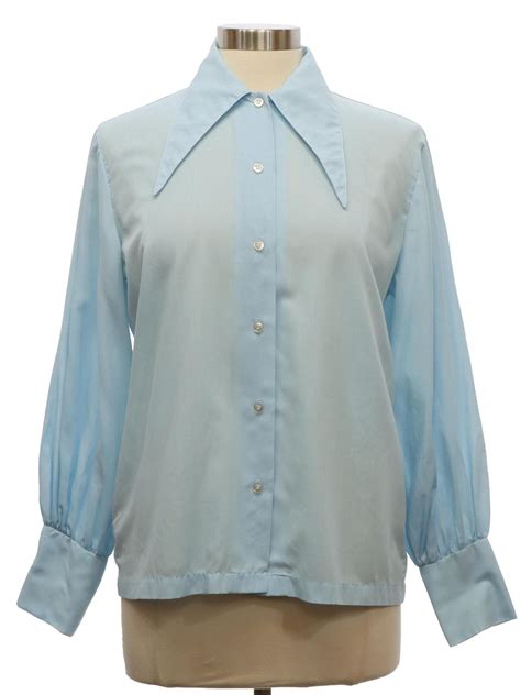 S Retro Shirt Late S Or Early S Care Label Womens Baby Blue