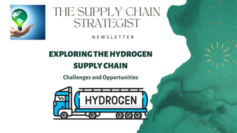 Exploring The Hydrogen Supply Chain Challenges And Opportunities