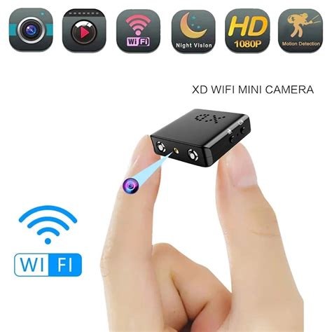 Full Hd P Mini Wifi Camera Xd Ir Cut Night Vision Motion Detection