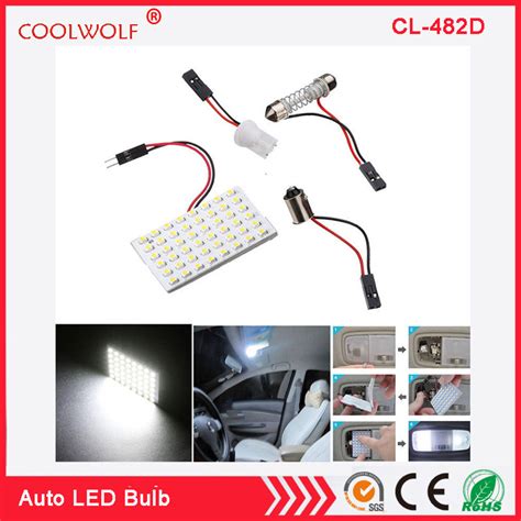 Smd Cob Led T W V White Light Car Interior Panel Lights Dome