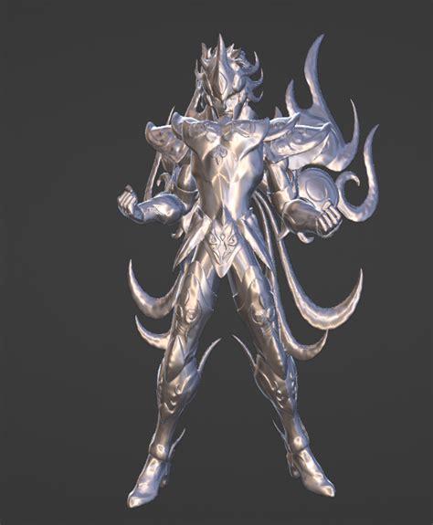 Fichier Stl Aioria De L O En Armure Divine Saint Se Seiyaplan