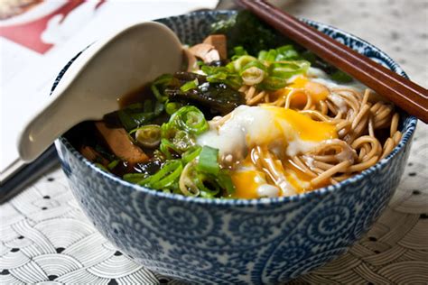 3 Hungry Tummies Miso Soba 味噌そば Soba Noodles In Miso Soup With Hot Spring Egg