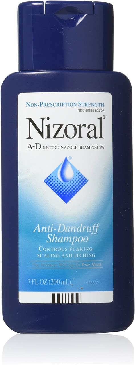 Nizoral Anti Dandruff Shampoo With 1 Ketoconazole Fresh Scent 7 Fl Oz Beauty