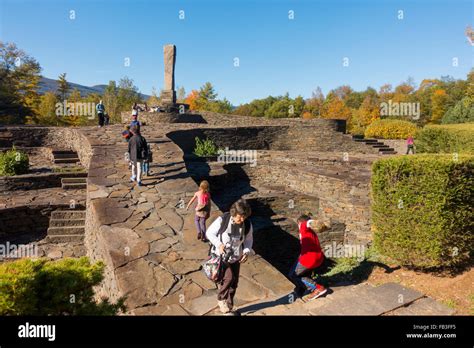 Opus 40 sculpture park in Saugerties NY Stock Photo - Alamy